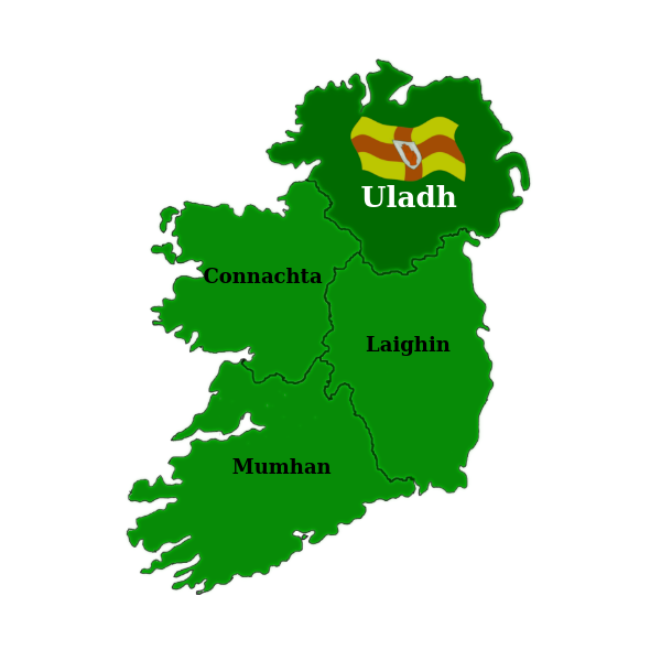 Map of Ulster